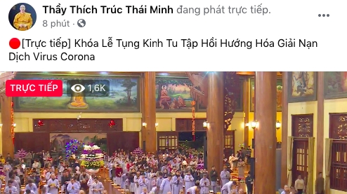 Thầy Thích Trúc Thái Minh, chùa Ba Vàng có thể hóa giải virus corona?