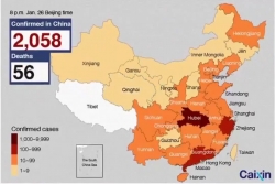 video qua trinh virus corona xam chiem lanh tho trung quoc