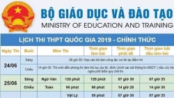 thi thpt quoc gia 2019 moc thoi gian va luu y thi sinh