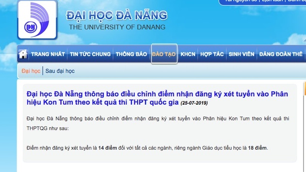 Tuyển sinh 2019: Nhiều trường đại học tăng điểm sàn