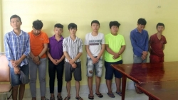 Biên Hoà: Cầm mã tấu truy đuổi dân phòng, 8 thanh niên bị bắt