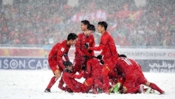 Siêu phẩm “cầu vồng tuyết” của Quang Hải thành biểu tượng U23 châu Á