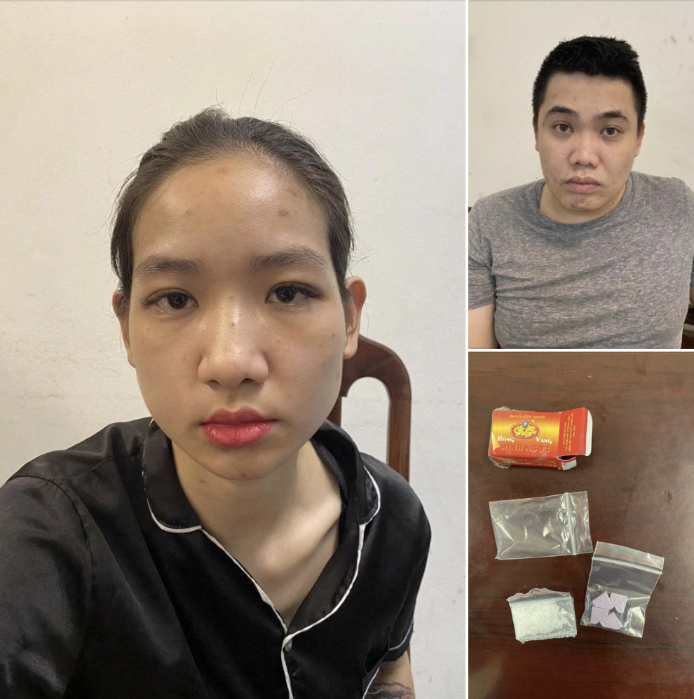 doi nam nu giau ma tuy trong goi banh dau xanh van khong thoat