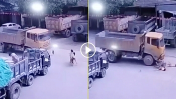 cu dam kinh hoang cua xe ben khien 2 be gai bi thuong