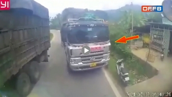 hu hon xe tai cho hang nang xuong doc di au suyt gay tai nan kinh hoang