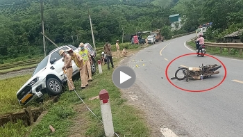 phong nhanh vuot au thanh nien dau tran tong truc dien xe ban tai