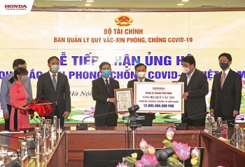 honda viet nam ung ho 12 ty dong vao quy vac xin phong covid 19