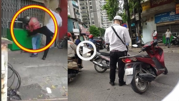 sau va cham giao thong shipper bi thanh niem di sh hanh hung