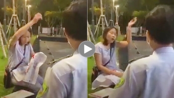 khong deo khau trang nguoi phu nu cai cun voi luc luong chuc nang