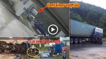container vuot au tong truc dien xe tai