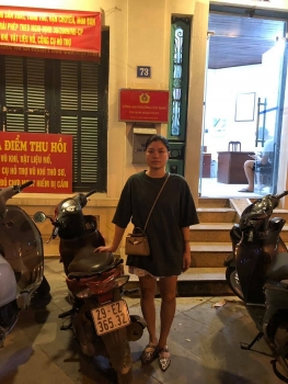 Hà Nội: Người phụ nữ bất ngờ tìm lại được xe máy sau 2 năm bị mất
