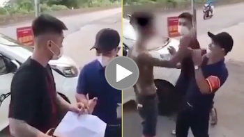 thanh nien ho bao giat khau trang hung hang doa can bo chot kiem dich