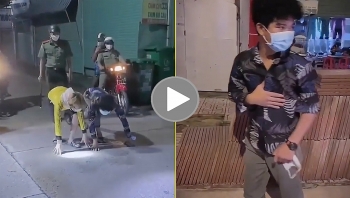 hinh phat nho doi cho 2 thanh nien ra duong sau 18h