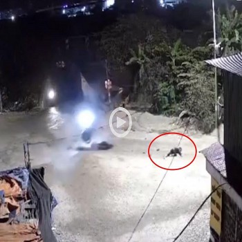 vap phai o ga tren duong thanh nien di xe may nga bat tinh