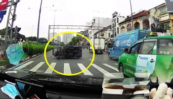 vuot den do ban tai tong lat nghieng xe ba gac