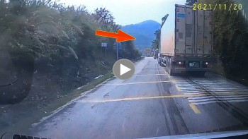 tai xe container mat phanh thoat chet nho duong cuu nan