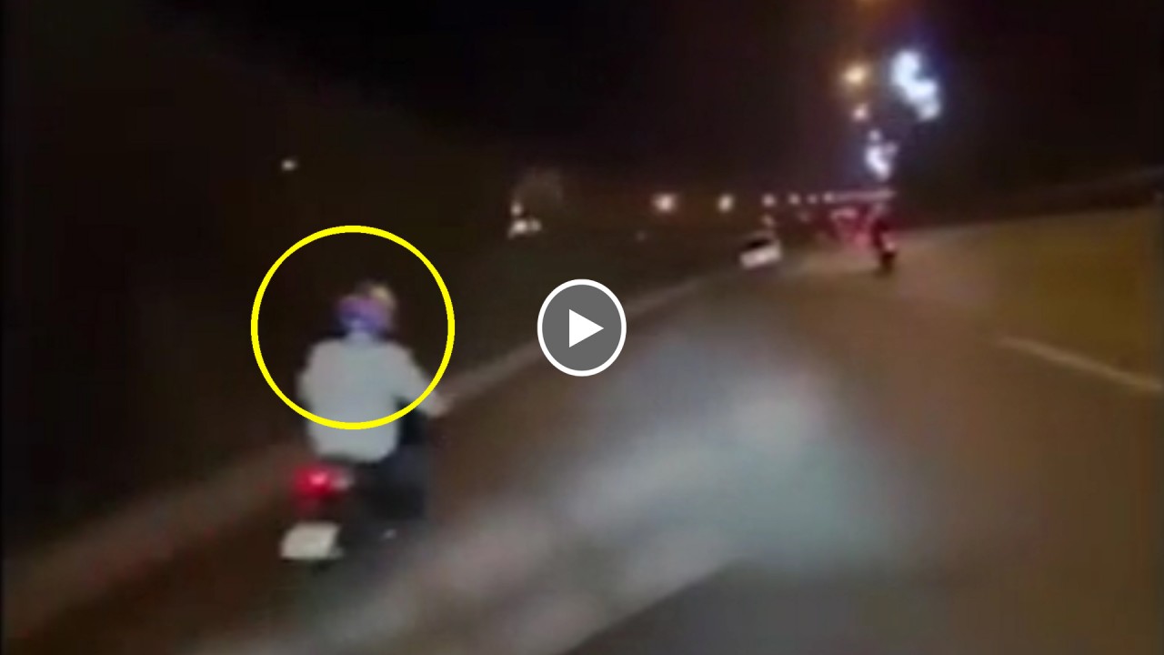"Làm xiếc" trên xe máy, nhóm "quái xế" gây tai nạn kinh hoàng