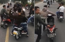 uy ban atgt quoc gia de nghi cong an hai duong xu ly nghiem nhom thanh nien chan xe cho tan binh