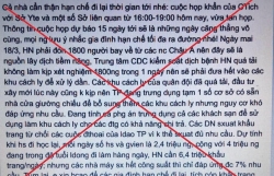 xu ly 2 tai khoan facebook tung tin ha noi sap vo tran covid 19