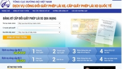 Cách đổi Giấy phép lái xe quốc tế qua mạng