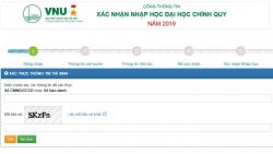 Hướng dẫn nhập học trực tuyến vào ĐH Quốc gia Hà Nội năm 2019