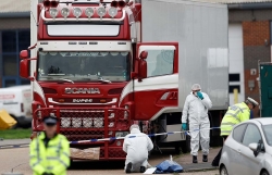 Đang xác minh danh tính 39 thi thể trong container ở Anh, có một trẻ vị thành niên