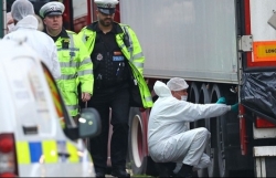 vu 39 thi the trong xe container gia dinh thieu nien 15 tuoi o ha tinh trinh bao con mat tich