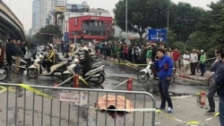 cong an tim danh tinh nguoi phu nu bi xe mercedes tong tu vong