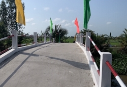 Asia Exchange Association xây dựng 2 cầu giao thông nông thôn tại Vĩnh Long