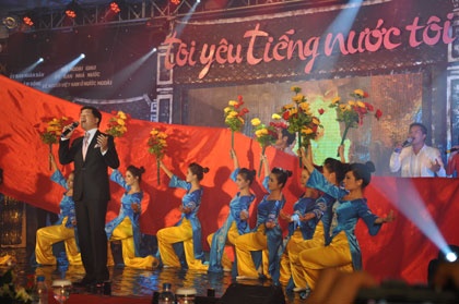Bảo tồn tiếng Việt bằng âm nhạc qua Liên hoan nghệ thuật toàn thế giới "Tôi yêu tiếng nước tôi"