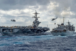 Mỹ đưa 55 tàu chiến đến Vịnh Ba Tư nhằm kiểm soát Iran?