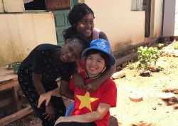 Chuyện về bóng hồng "mũ nồi xanh” Việt Nam đầu tiên gìn giữ hoà bình tại Cộng hoà Trung Phi