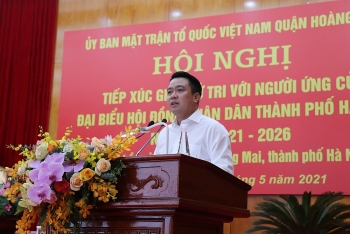 cu tri quan hoang mai nhat tri cao voi chuong trinh hanh dong cua cac ung cu vien dai bieu hdnd tp ha noi nhiem ky 2021 2026