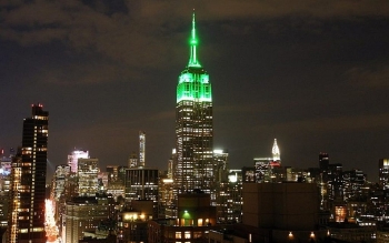 nhieu toa nha tai new york se duoc thap sang trong dem nham chuc cua tan tong thong