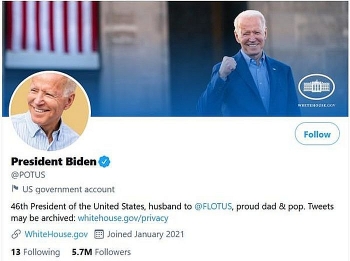 tai khoan twitter cua tong thong my chi theo doi 1 nguoi noi tieng tung bi chinh ong trump block