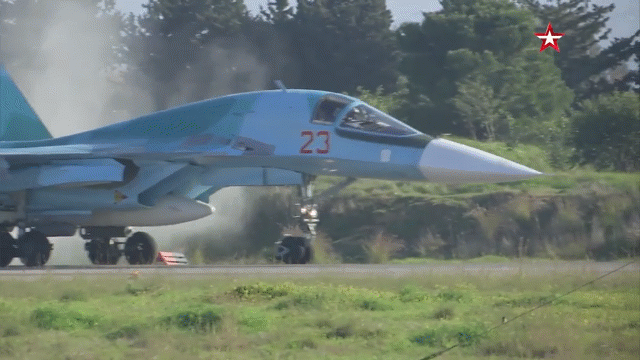 Mãn nhãn với màn trinh sát thực địa Syria của phi công Nga lái Su-34