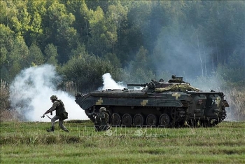 Ukraine tuyên bố tập trận chung với NATO bất chấp có thể gây căng thẳng thêm với Nga