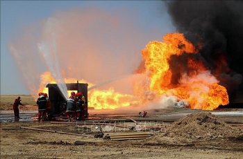 phien quan su dung thuoc no tan cong hai gieng dau o mien nam iraq