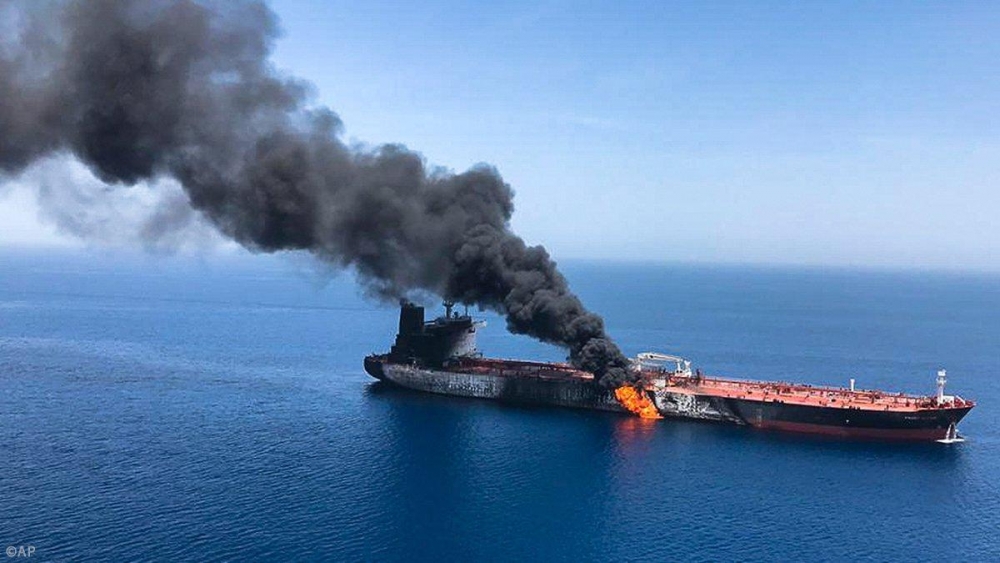 Một tàu chở dầu ngoài khơi nghi của Iran bị tấn công bằng UAV ngoài khơi Lebanon