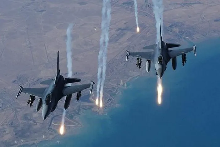 chien dau co nga my bat ngo gap nhau tren bau troi idlib