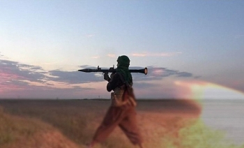 syria bi khong kich du doi bang loat uav bi an