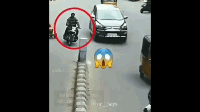 camera giao thong co tinh lang lach de vuot au thanh nien nhan ngay ket buon