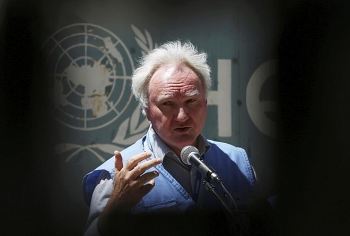 giam doc unrwa tai gaza gay bat binh vi ca ngoi cuoc khong kich cua israel