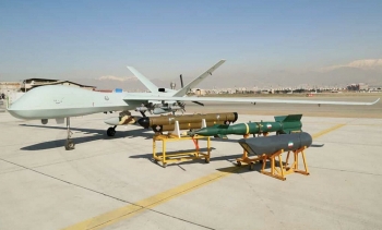 uav iran dat moi muc tieu tai vung vinh quanh eo bien hormuz trong tam ngam