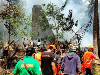 Tìm thấy hộp đen máy bay quân sự rơi gần quần đảo Sulu, Philippines