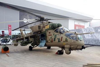 Rostec chính thức giới thiệu trực thăng bọc thép Mi-35P miễn nhiễm với các loại đạn pháo