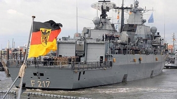 Tàu hộ vệ tên lửa Bayern của Đức tiến vào Biển Đông