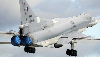 Chiến cơ Tu-22M3 của Nga tập trận sát biên giới Afghanistan