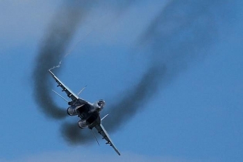 may bay afghanistan dam vao mig 29 uzbekistan tren duong thao chay