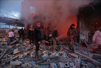 o to chua bom phat no tai mien bac syria it nhat 7 nguoi thiet mang